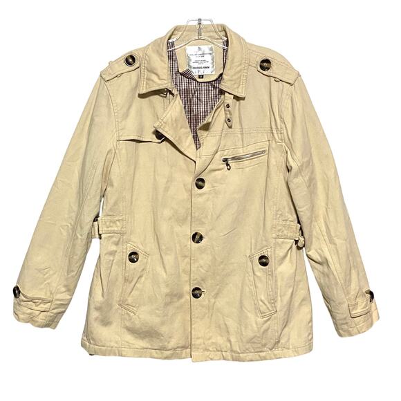 LOGG Jackets & Blazers - Label of Graded Goods LOGG Jacket Peacoat Canvas David Ann Coat Womens M
